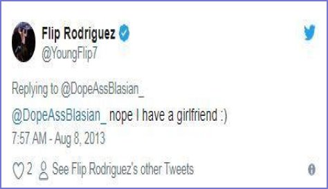How Flip Rodriguez, Age 29, Opens About Girlfriend Is Impressive!